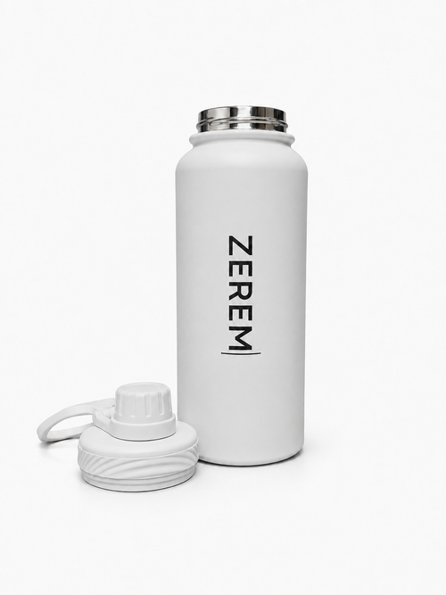 Zerem Water Bottle (Light Gray) 32oz
